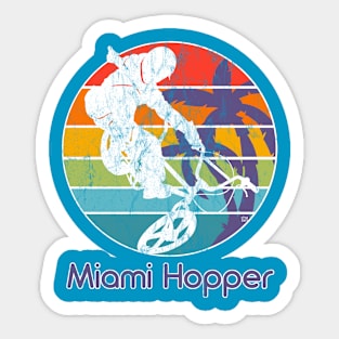 BMX Miami Hopper Sticker